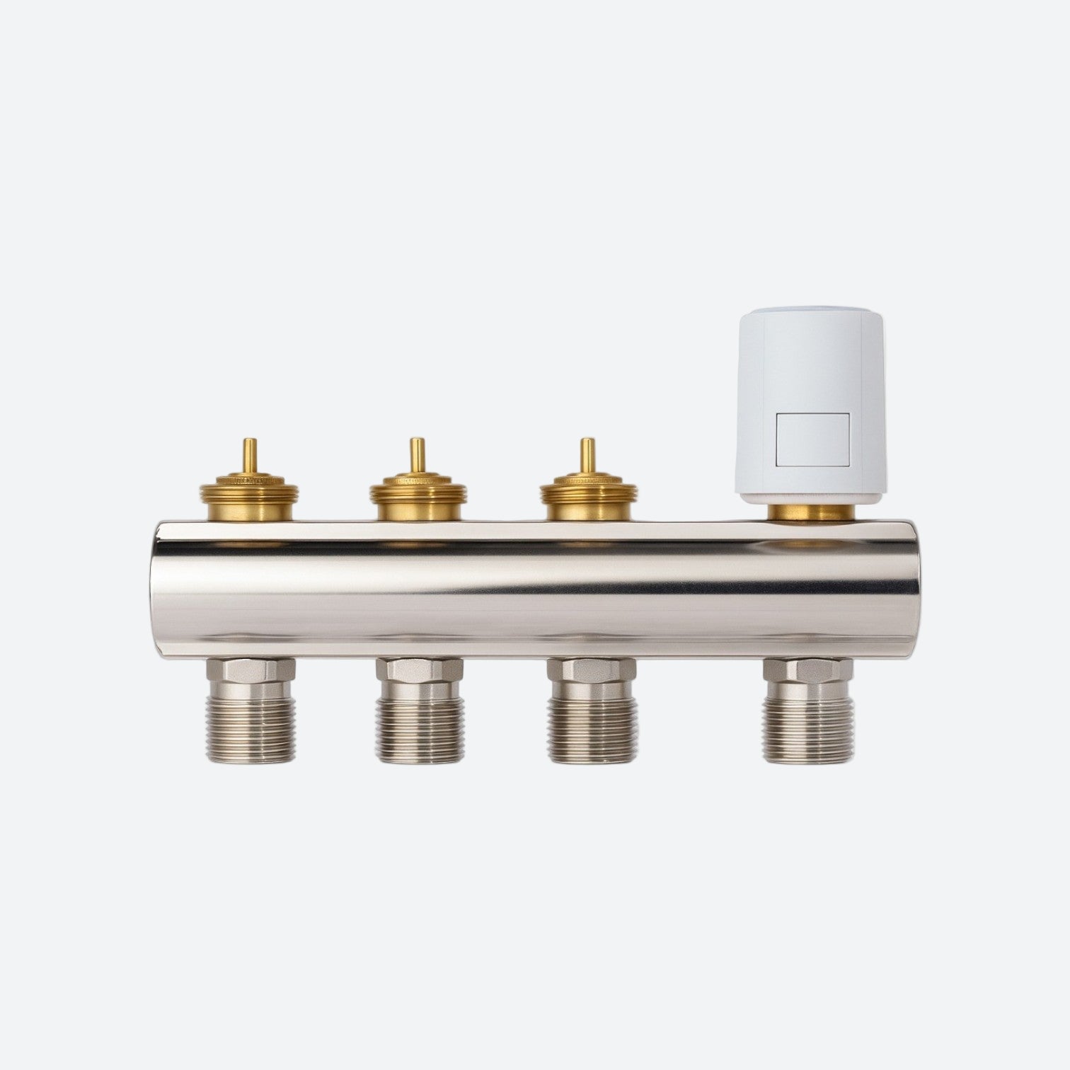 مشعب تدفئة مع عدادات تدفق