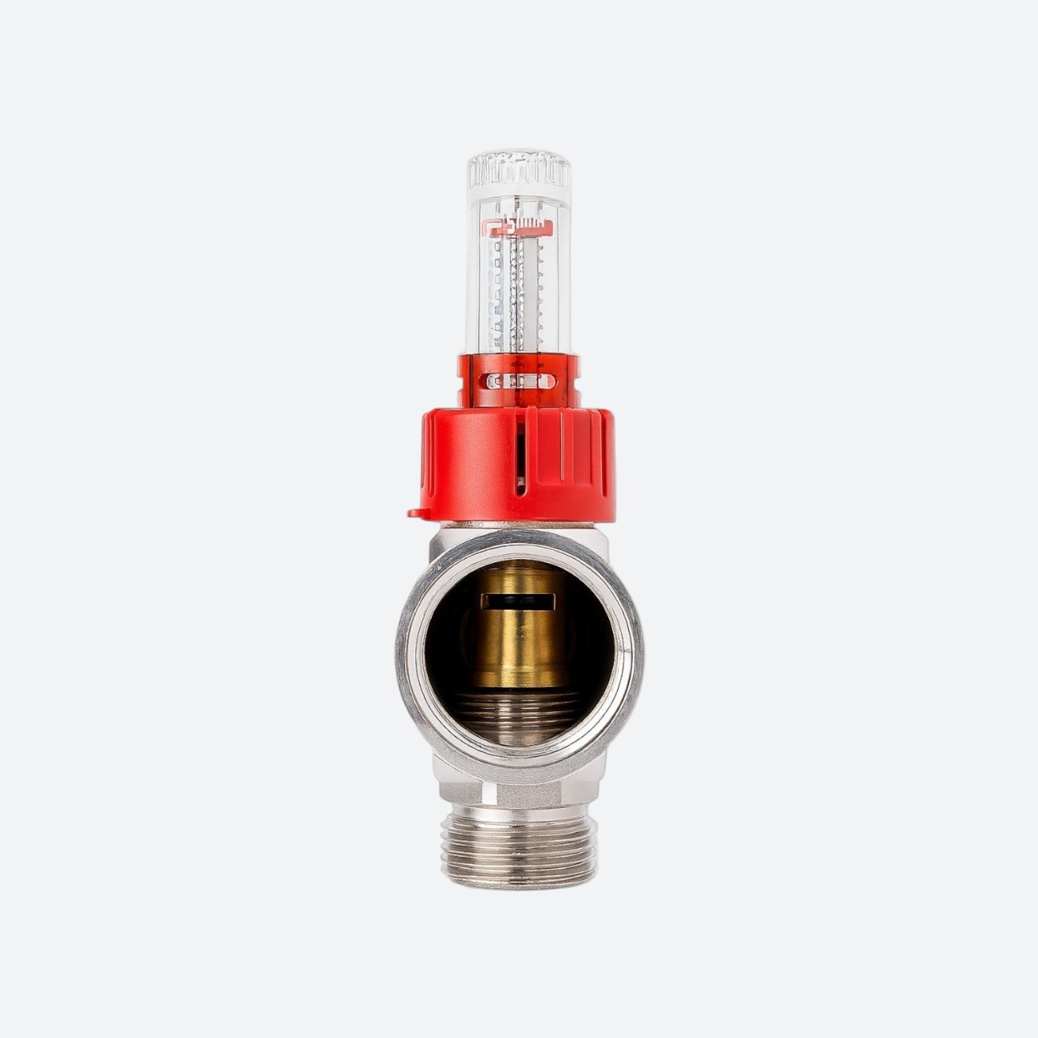 مشعب تدفئة مع عدادات تدفق