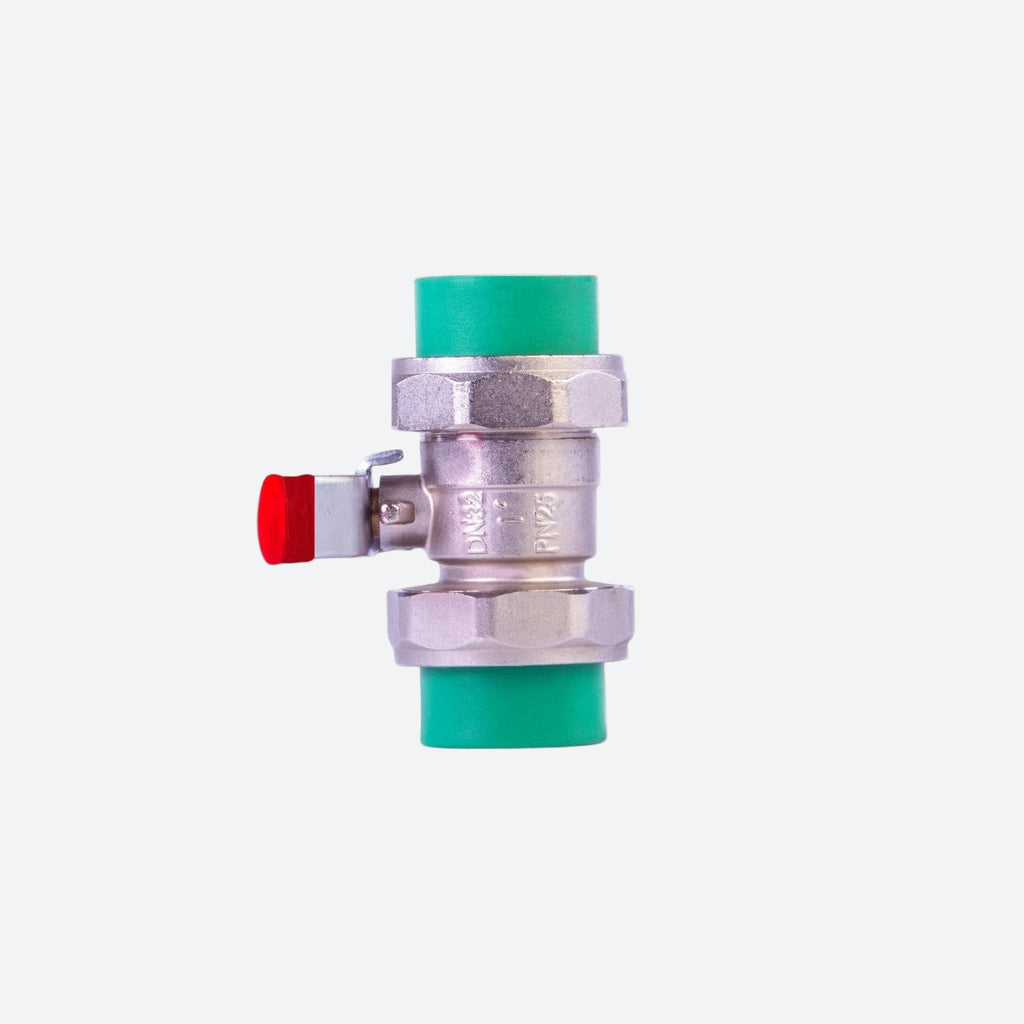 Robinet à boisseau sphérique à corps en laiton, alésage réduit