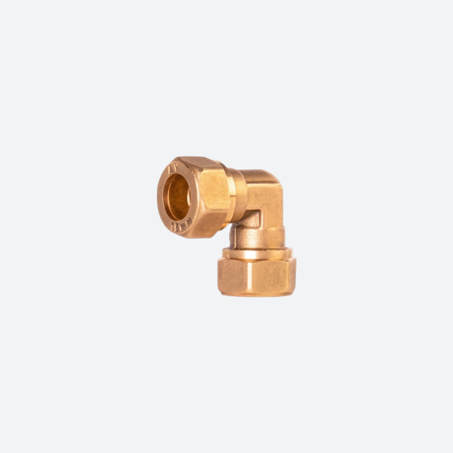 Brass Compression Elbow